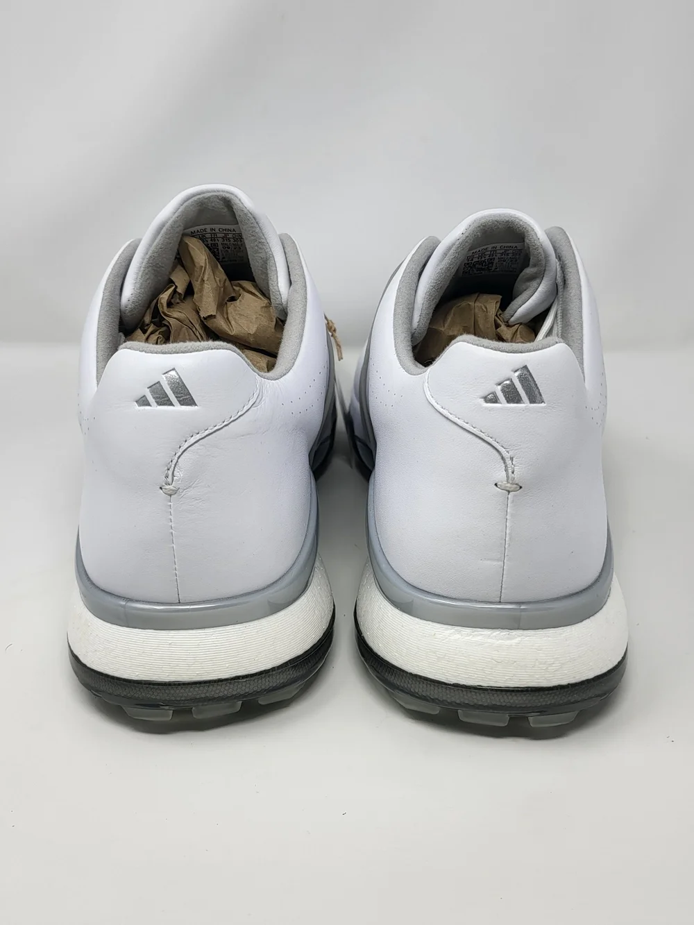 Adidas Men’s White Golf Shoes New